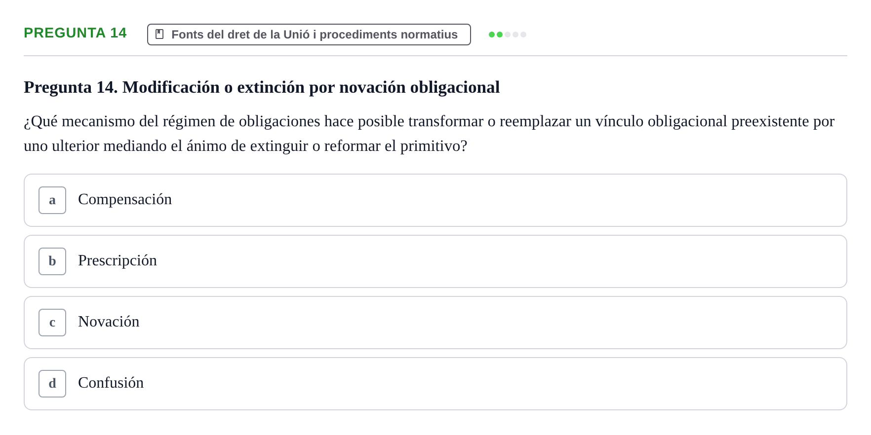 Enunciado: Pregunta 14