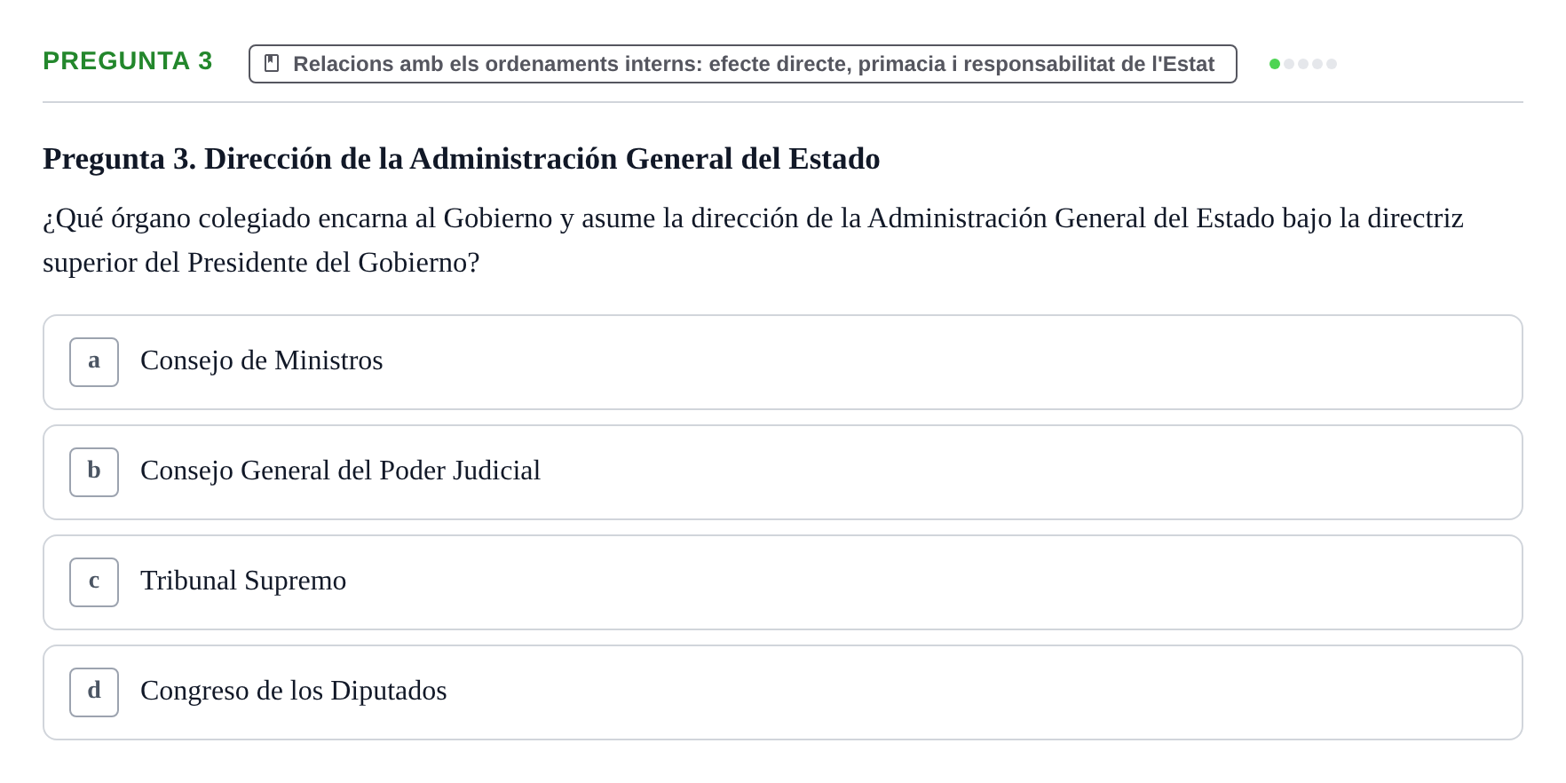 Enunciado: Pregunta 3