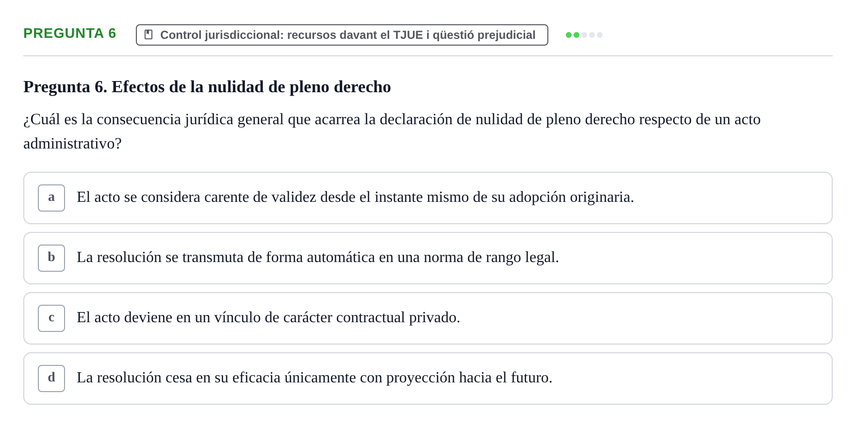 Enunciado: Pregunta 6