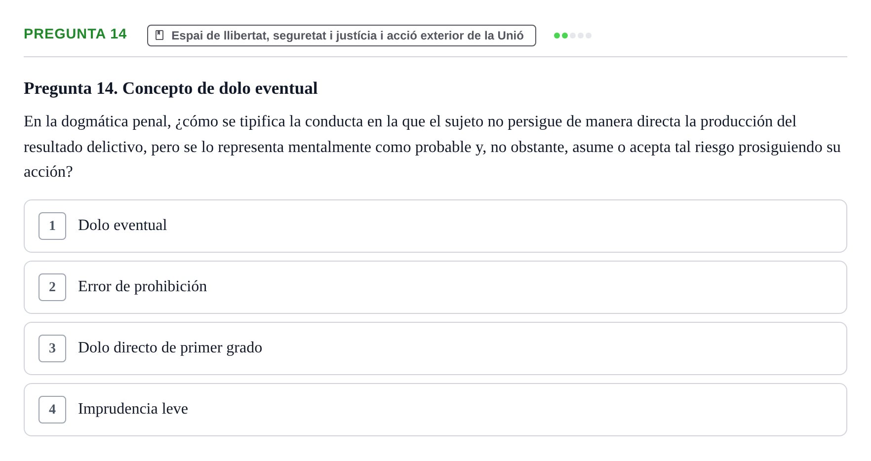 Enunciado: Pregunta 14