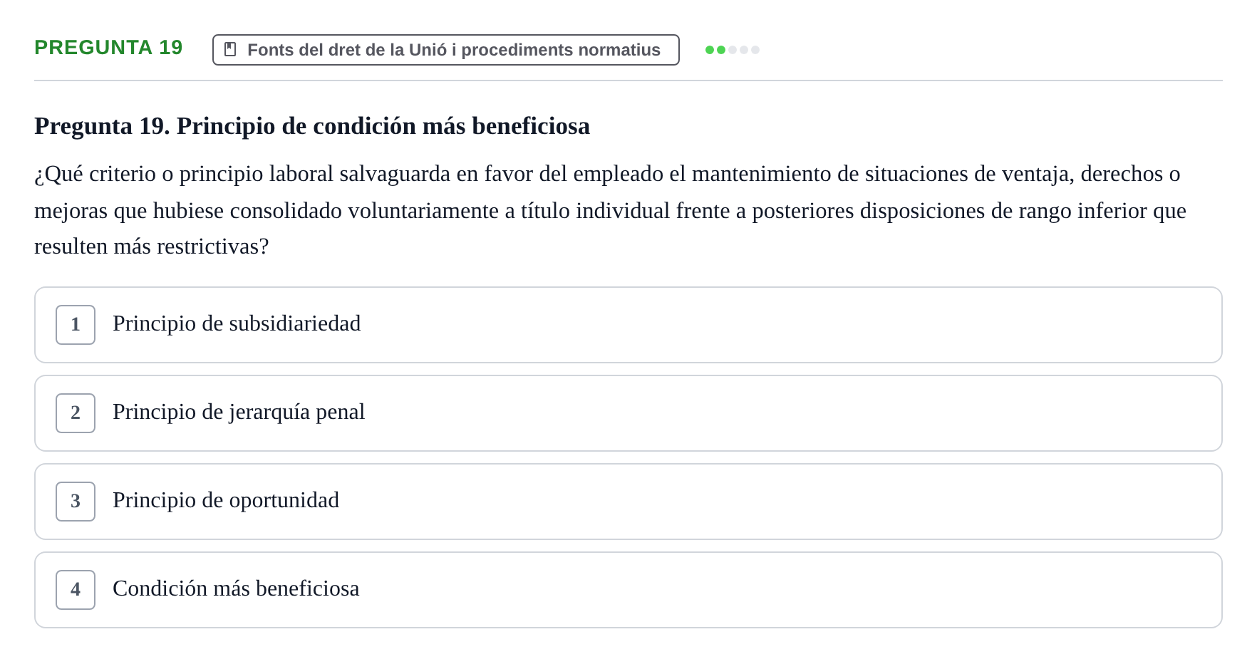 Enunciado: Pregunta 19