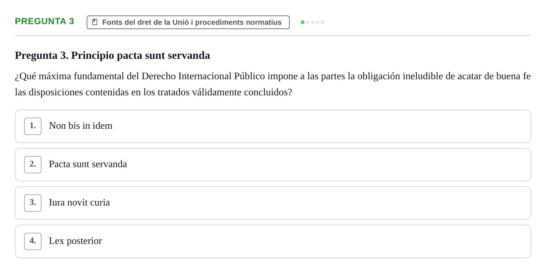 Enunciado: Pregunta 3