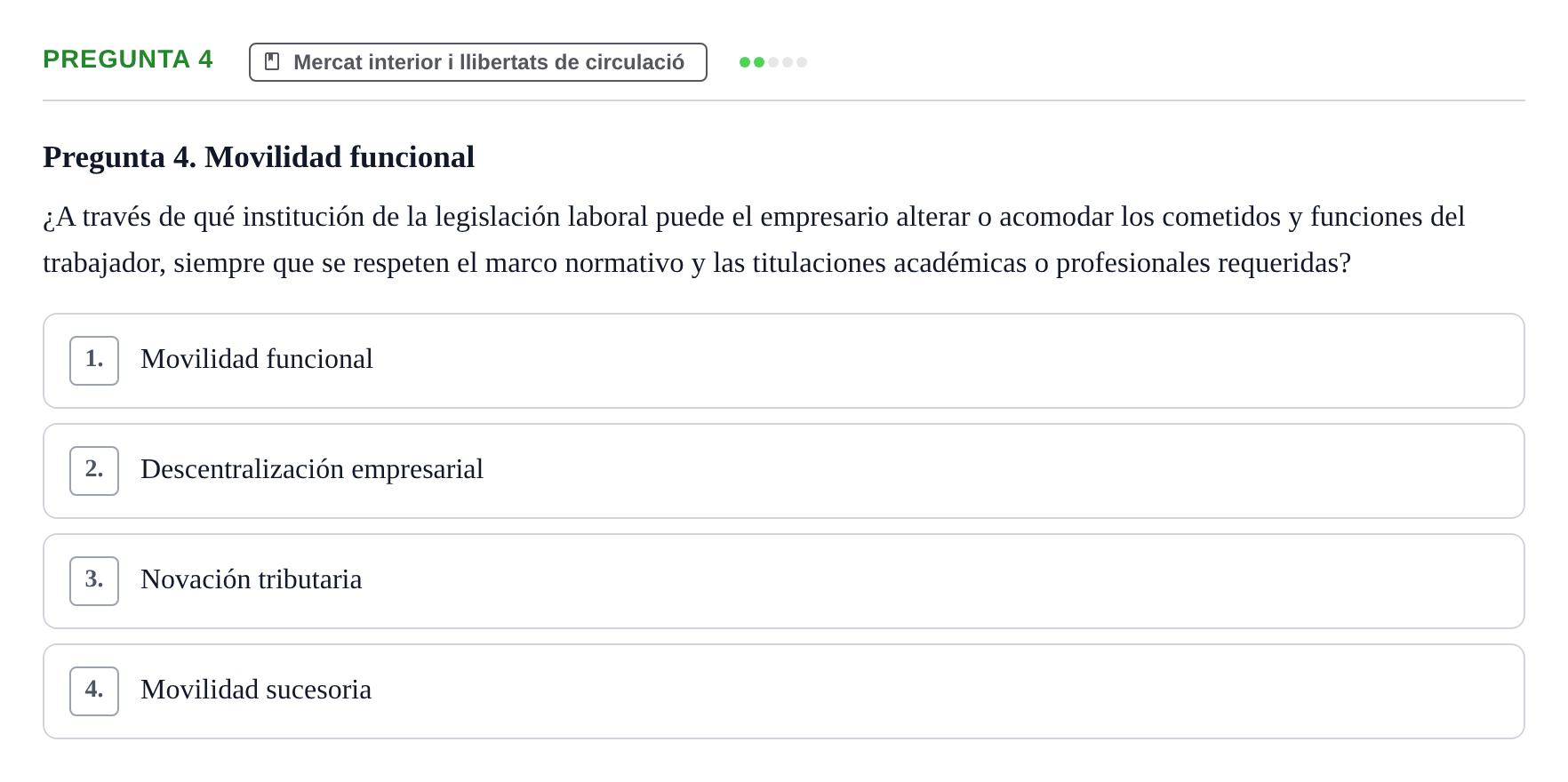 Enunciado: Pregunta 4