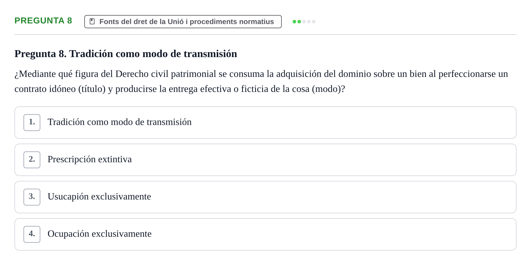 Enunciado: Pregunta 8