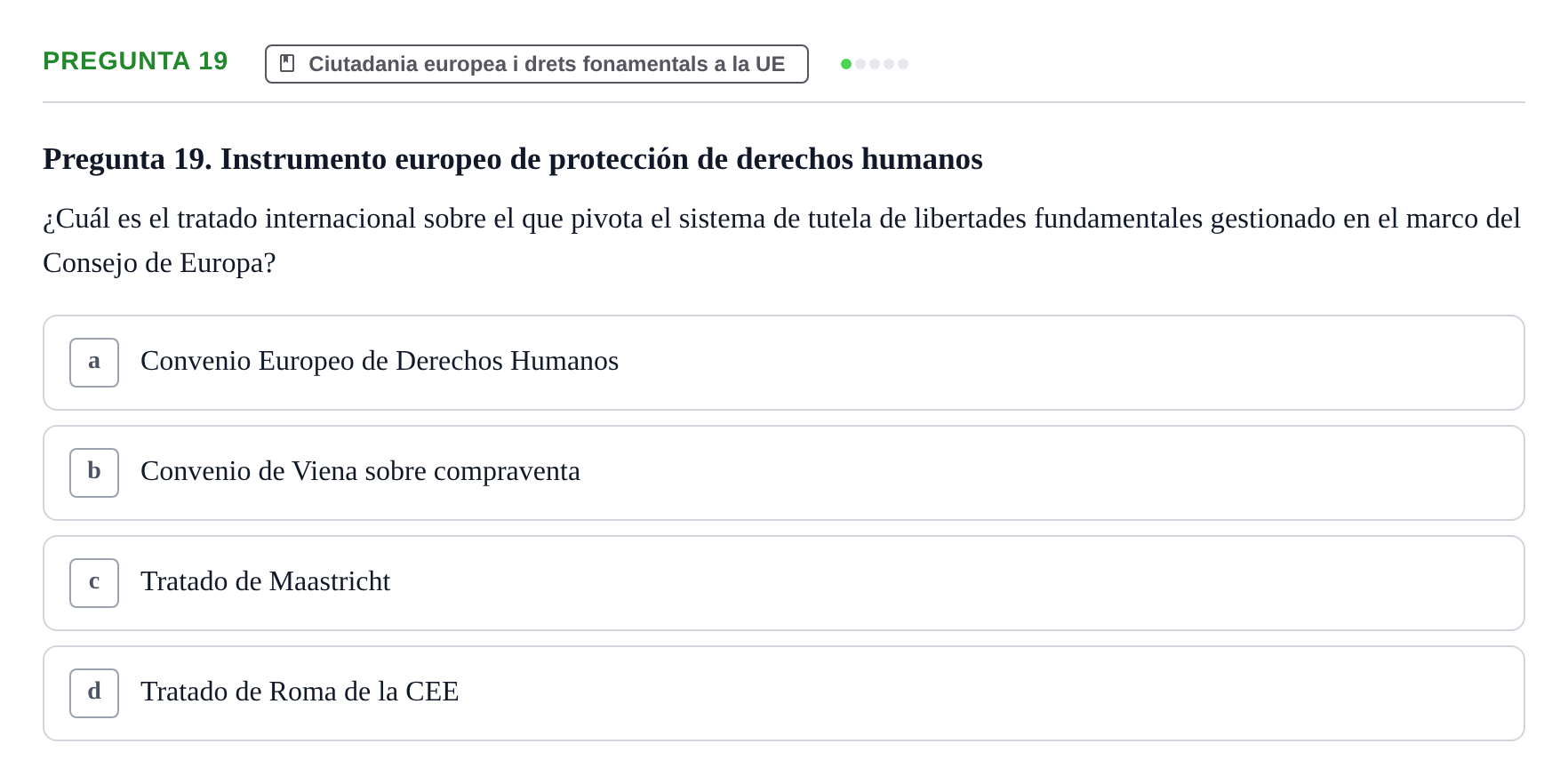 Enunciado: Pregunta 19
