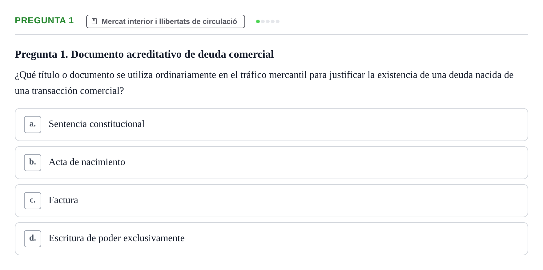 Enunciado: Pregunta 1