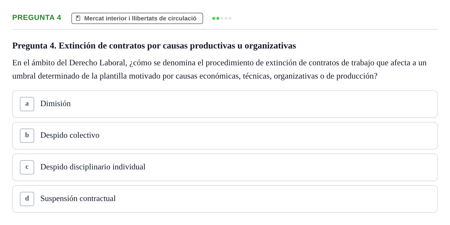 Enunciado: Pregunta 4
