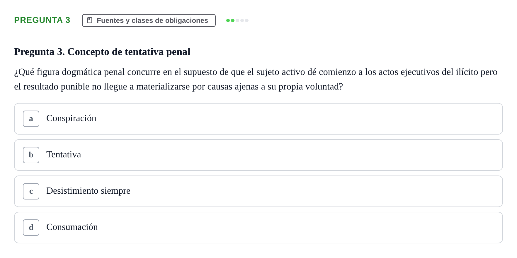 Enunciado: Pregunta 3
