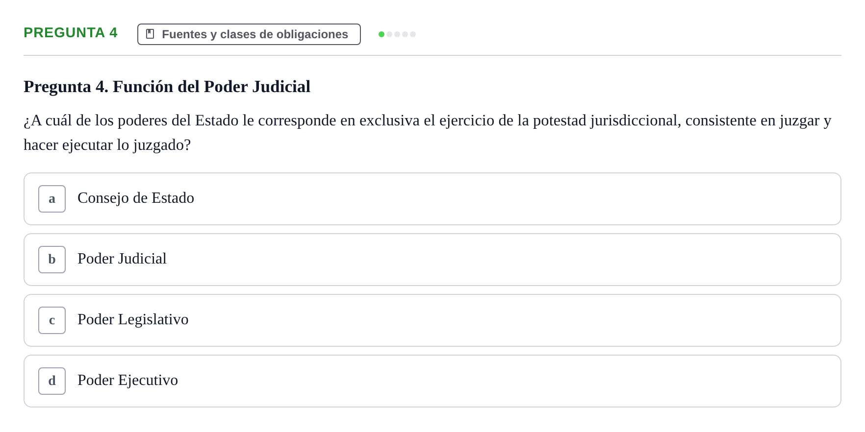 Enunciado: Pregunta 4