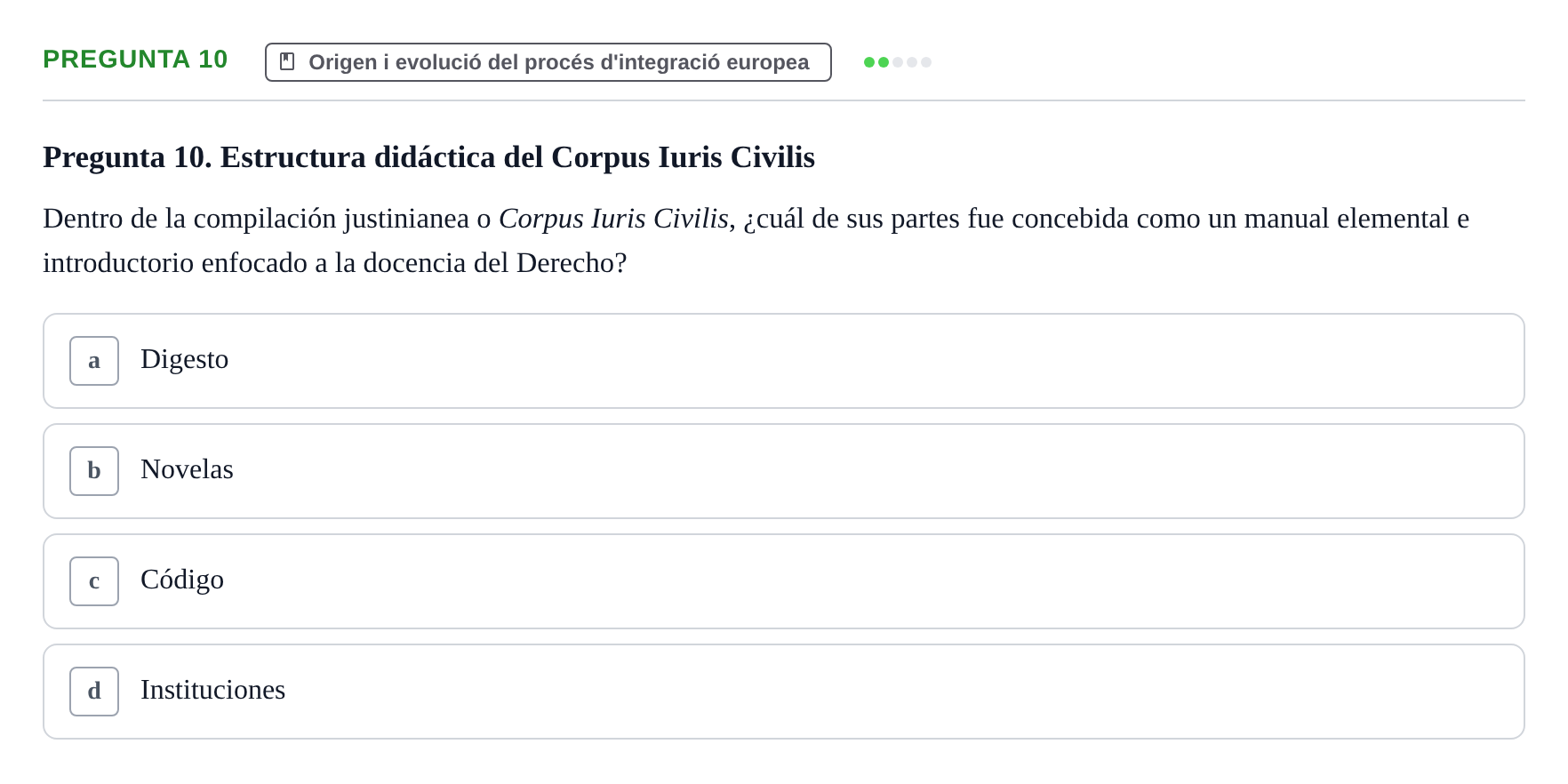 Enunciado: Pregunta 10