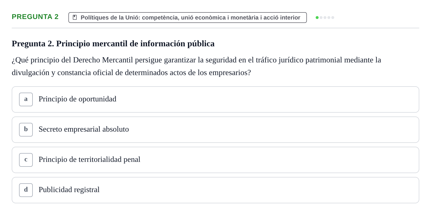 Enunciado: Pregunta 2