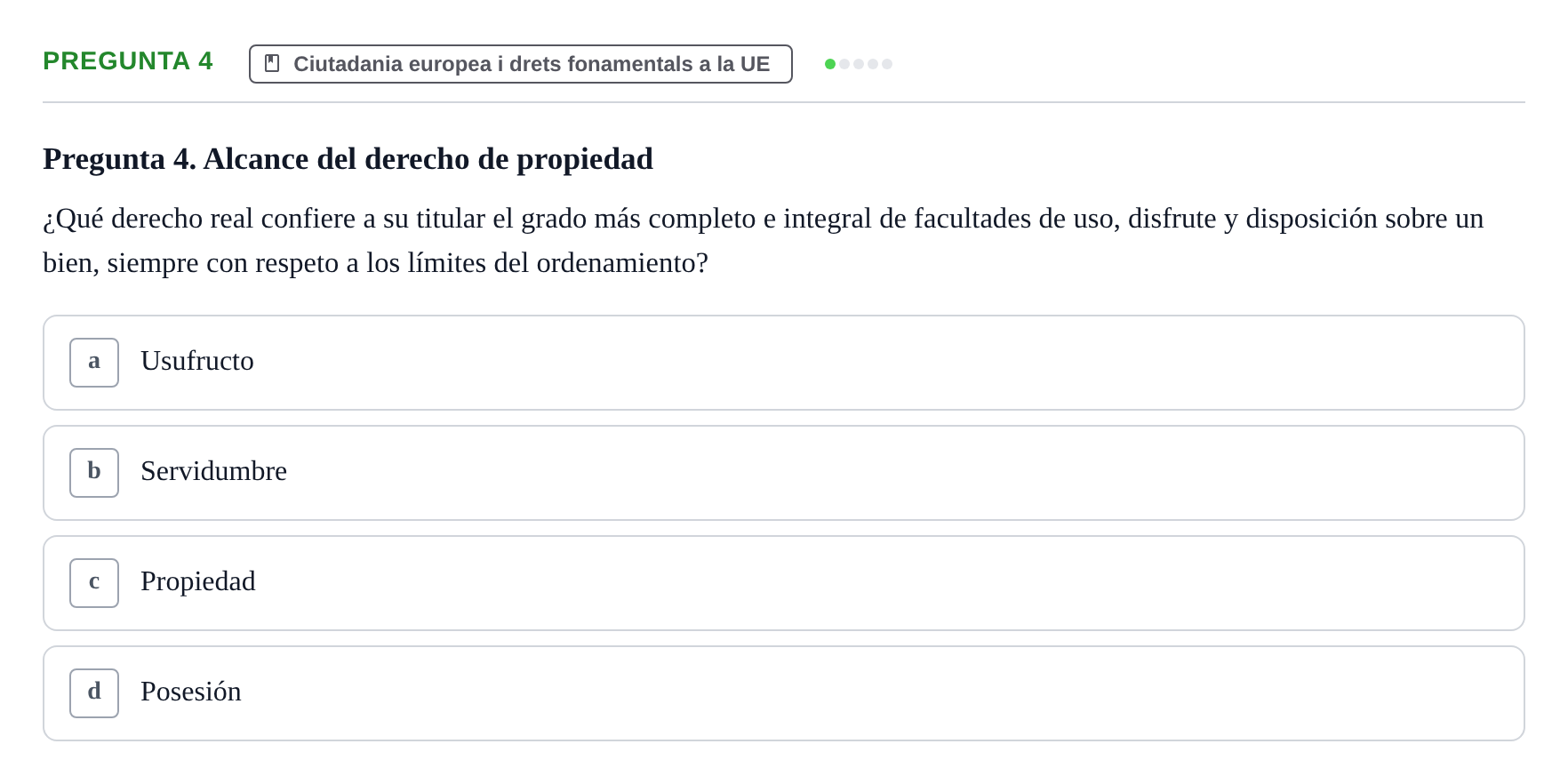 Enunciado: Pregunta 4