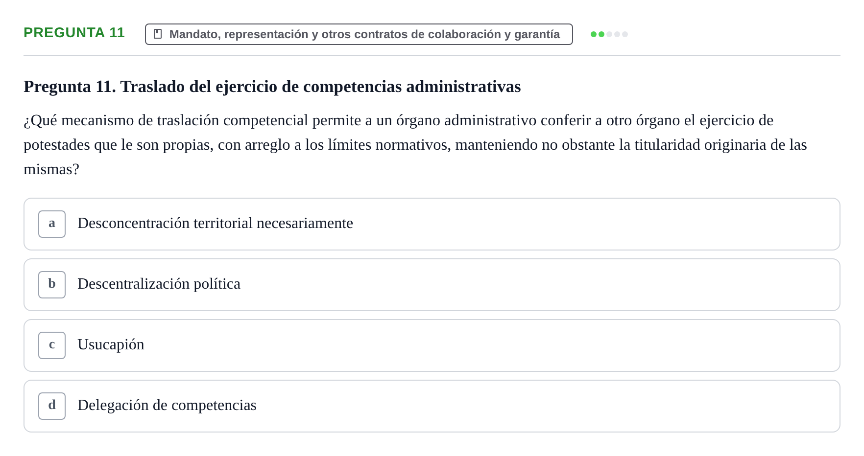 Enunciado: Pregunta 11