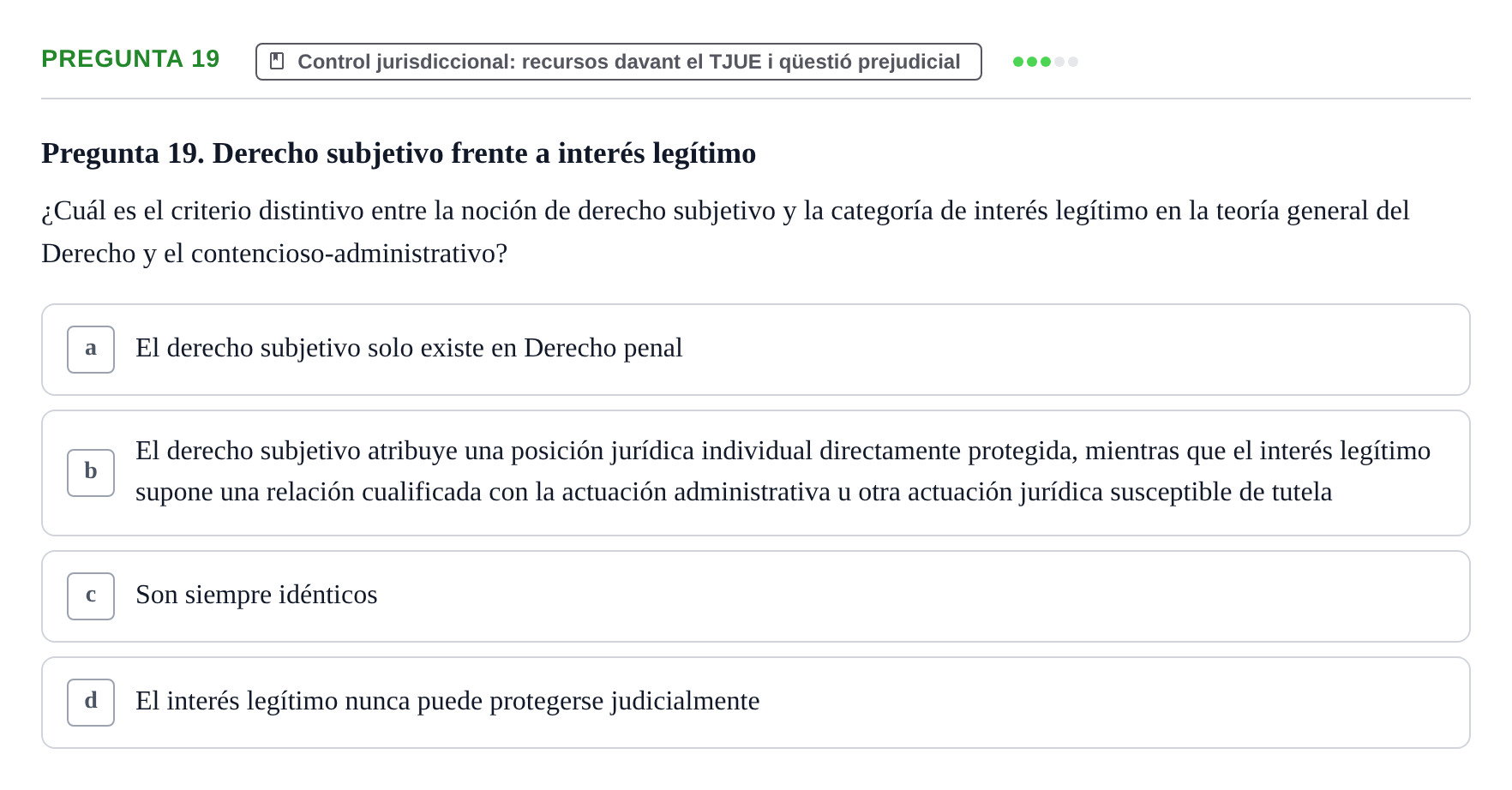 Enunciado: Pregunta 19