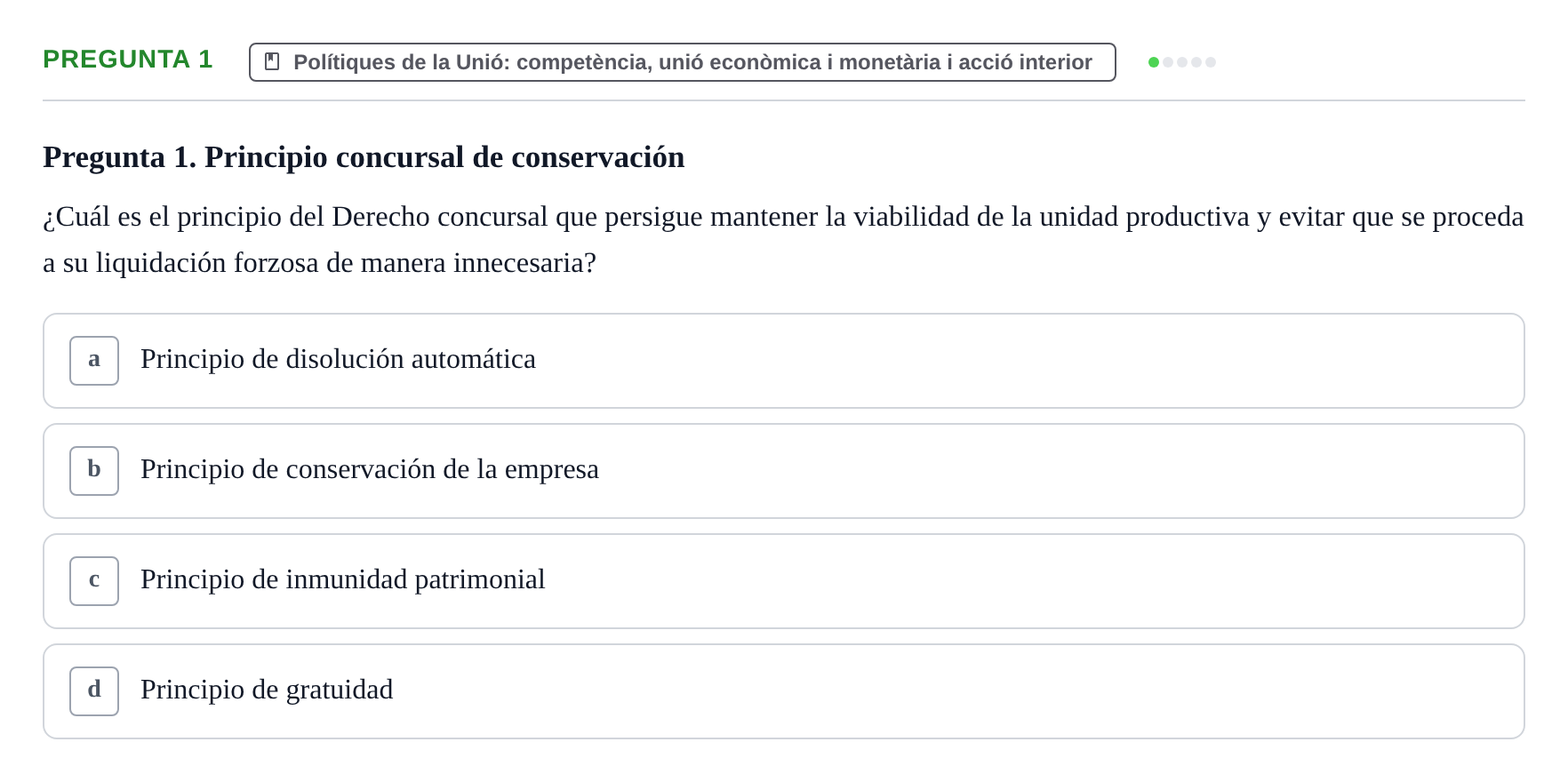 Enunciado: Pregunta 1