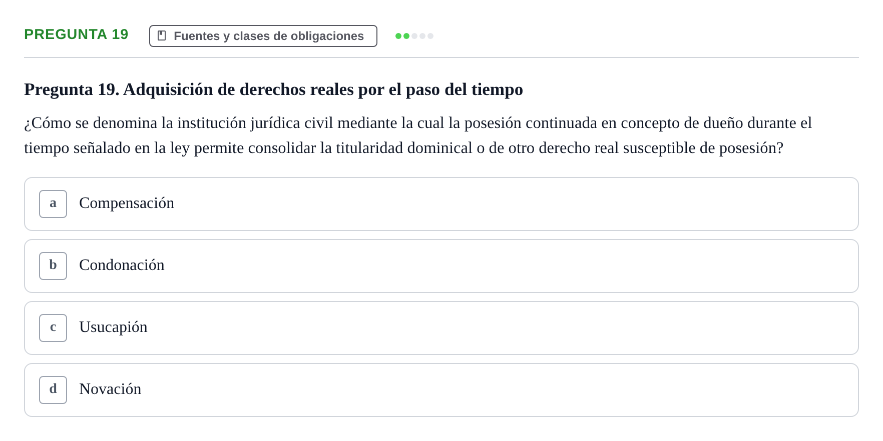 Enunciado: Pregunta 19