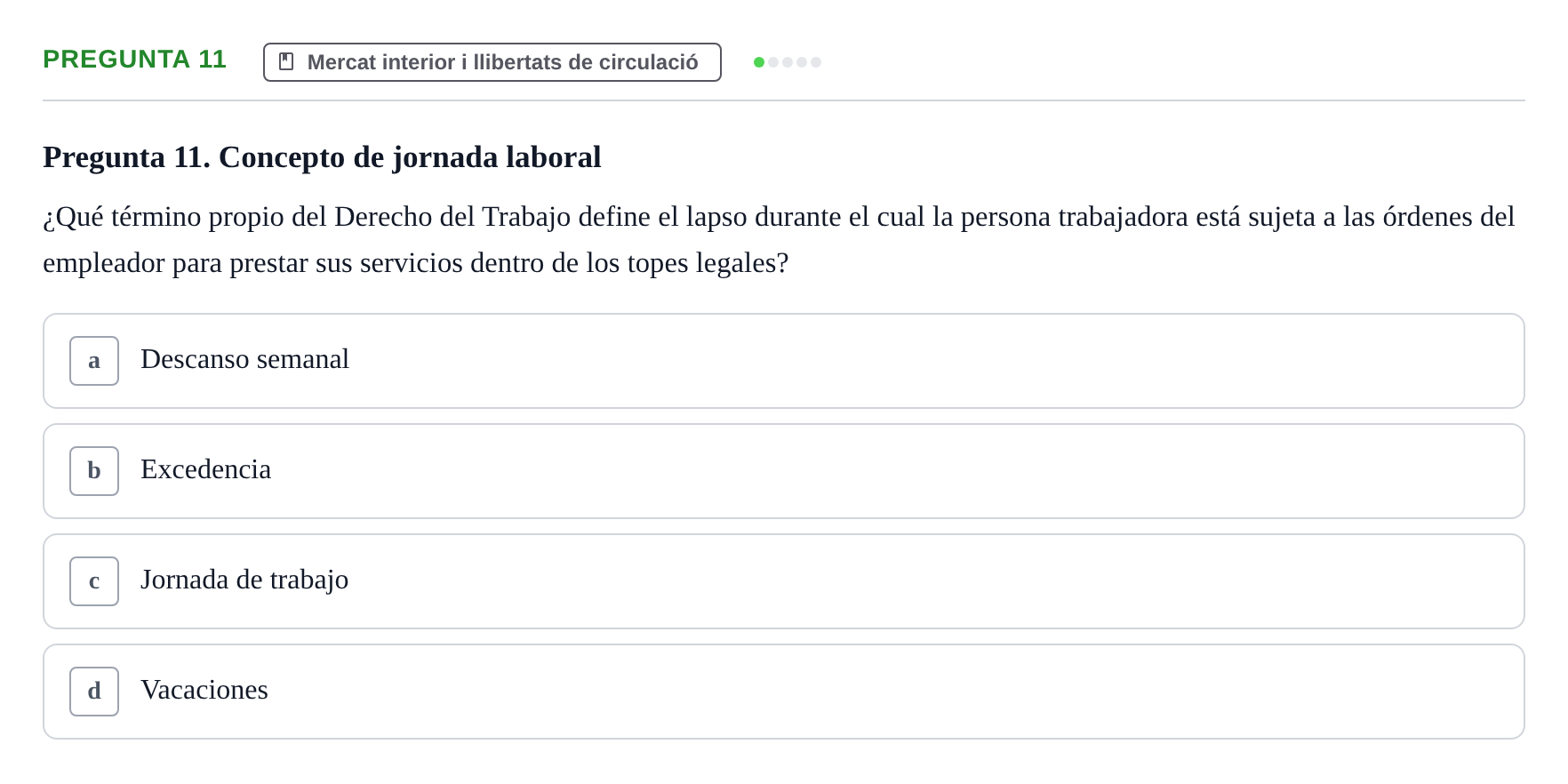 Enunciado: Pregunta 11