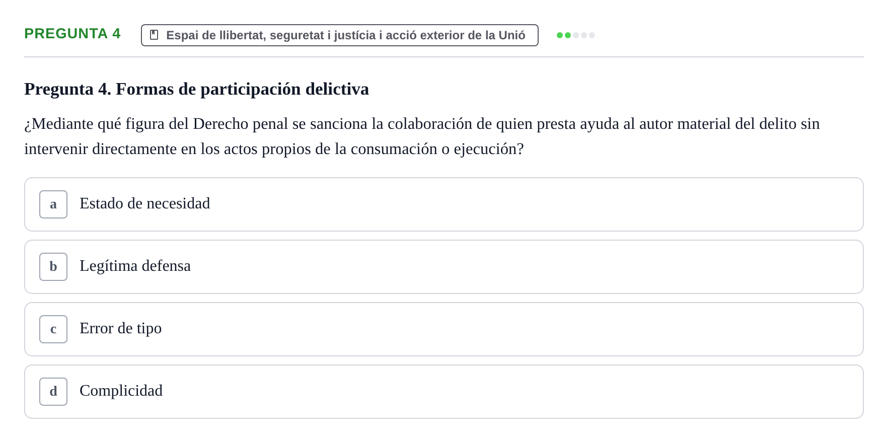 Enunciado: Pregunta 4