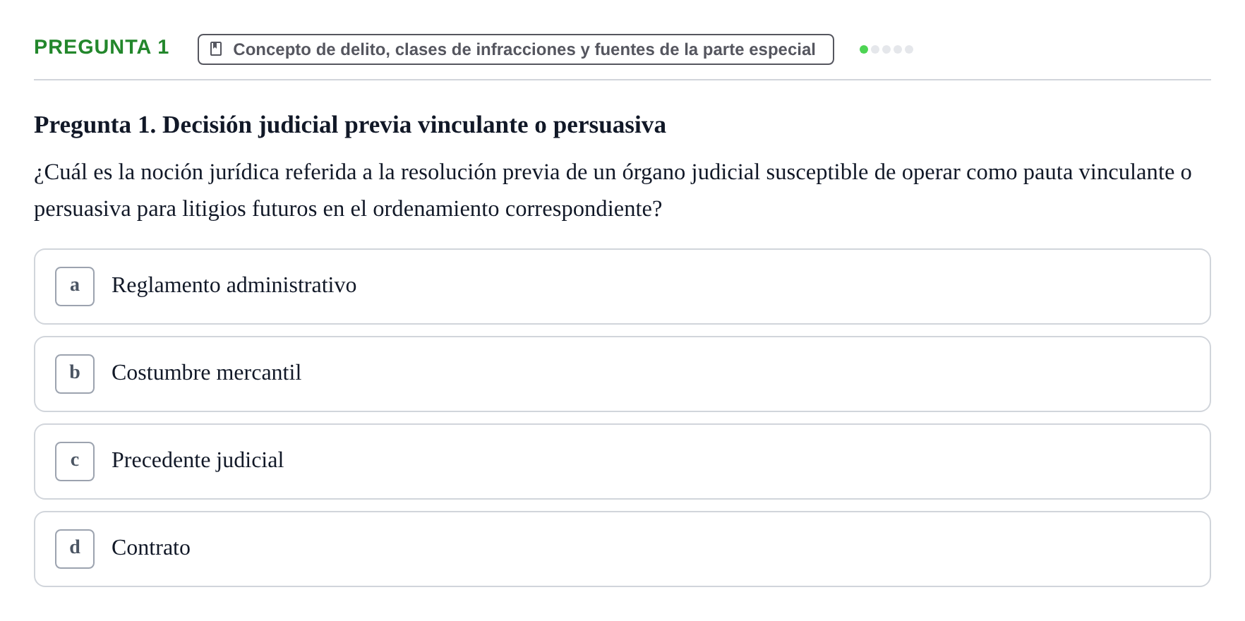 Enunciado: Pregunta 1