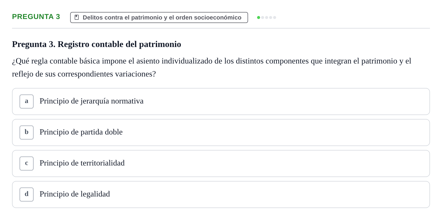 Enunciado: Pregunta 3