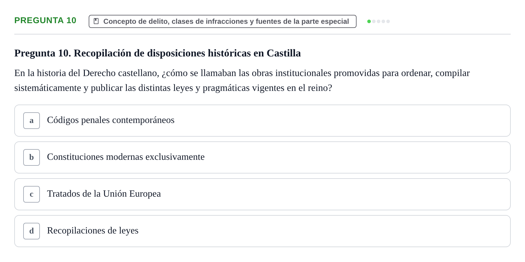 Enunciado: Pregunta 10