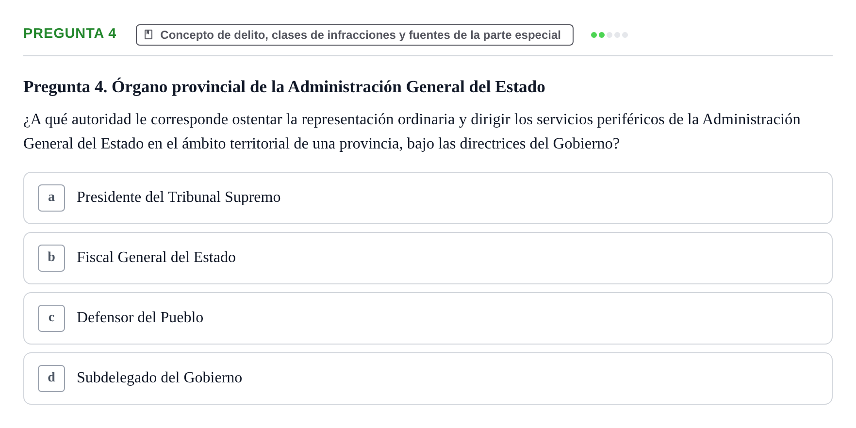 Enunciado: Pregunta 4