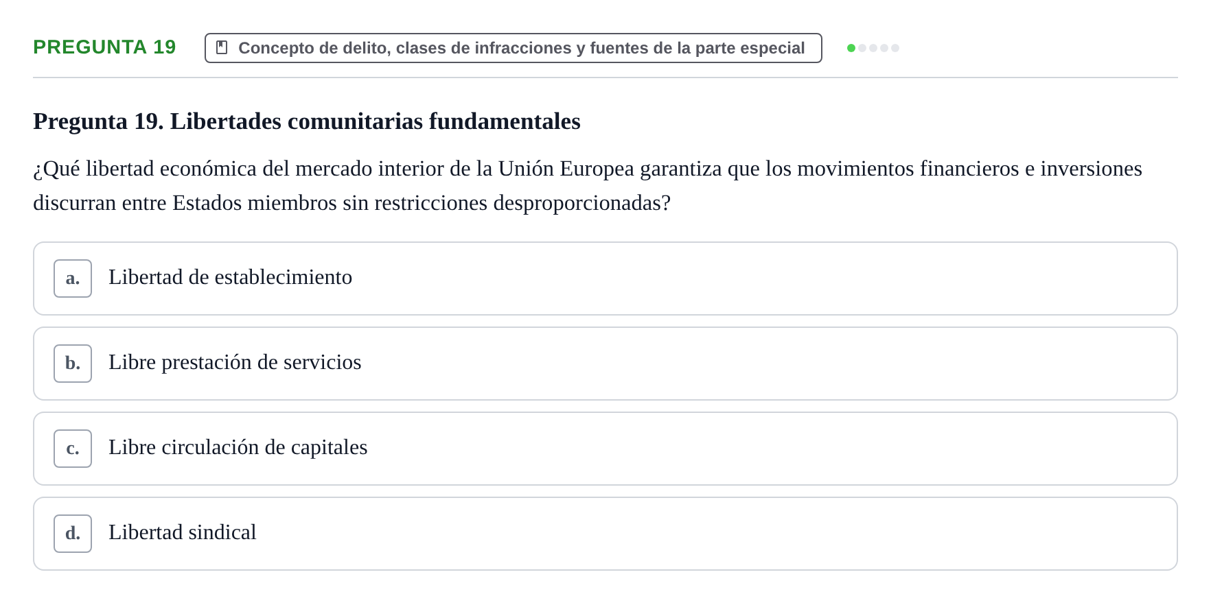 Enunciado: Pregunta 19