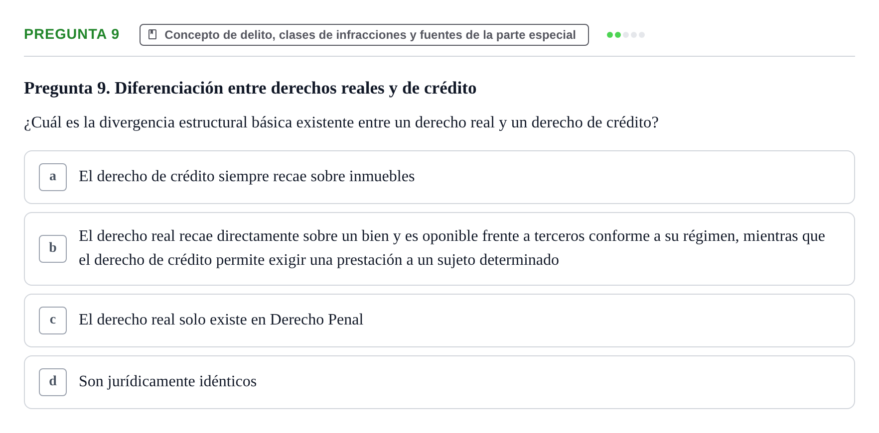 Enunciado: Pregunta 9