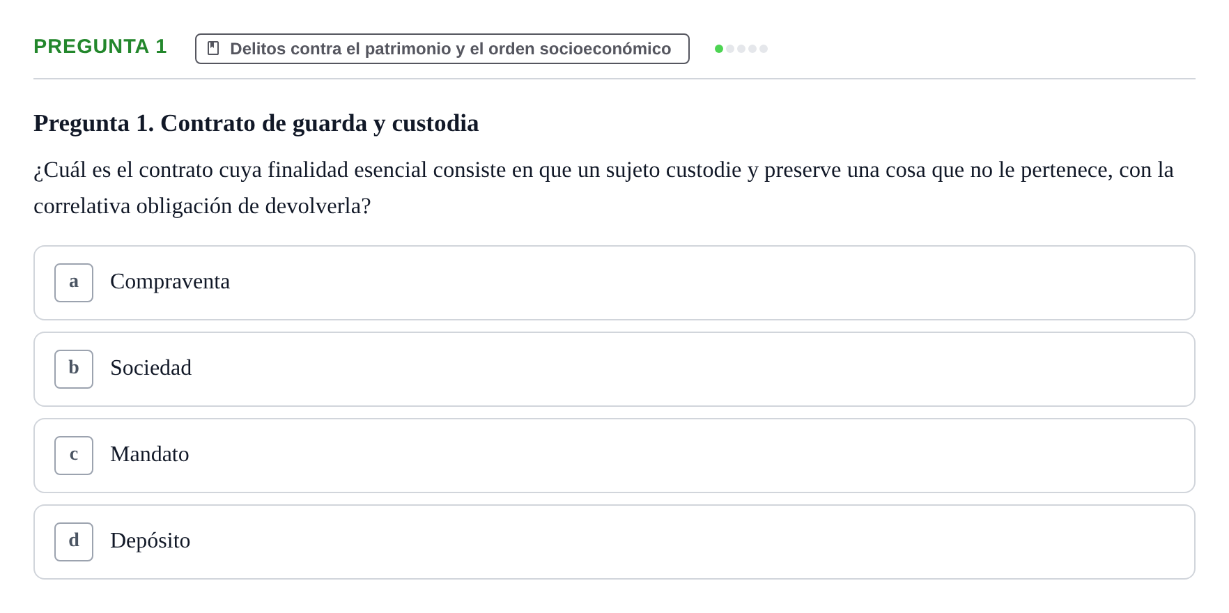 Enunciado: Pregunta 1