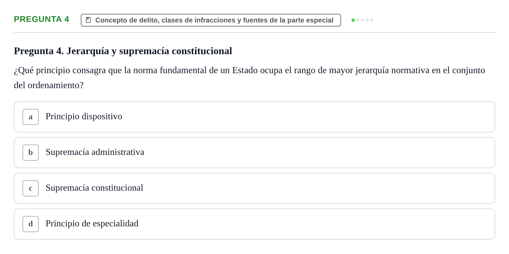Enunciado: Pregunta 4