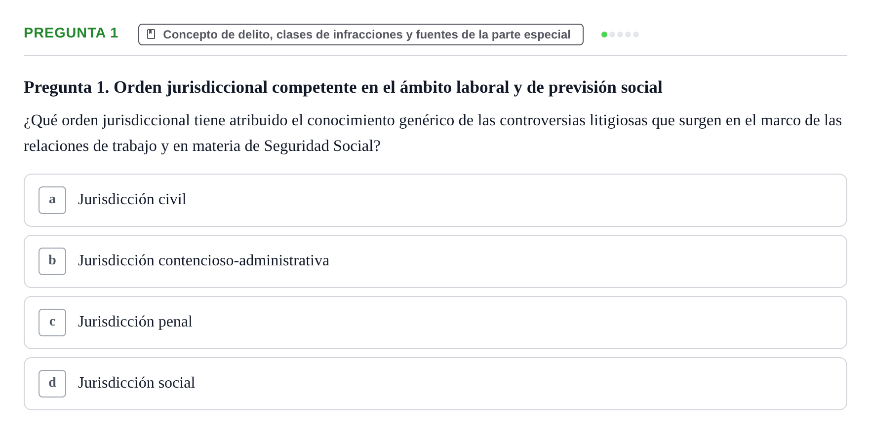 Enunciado: Pregunta 1
