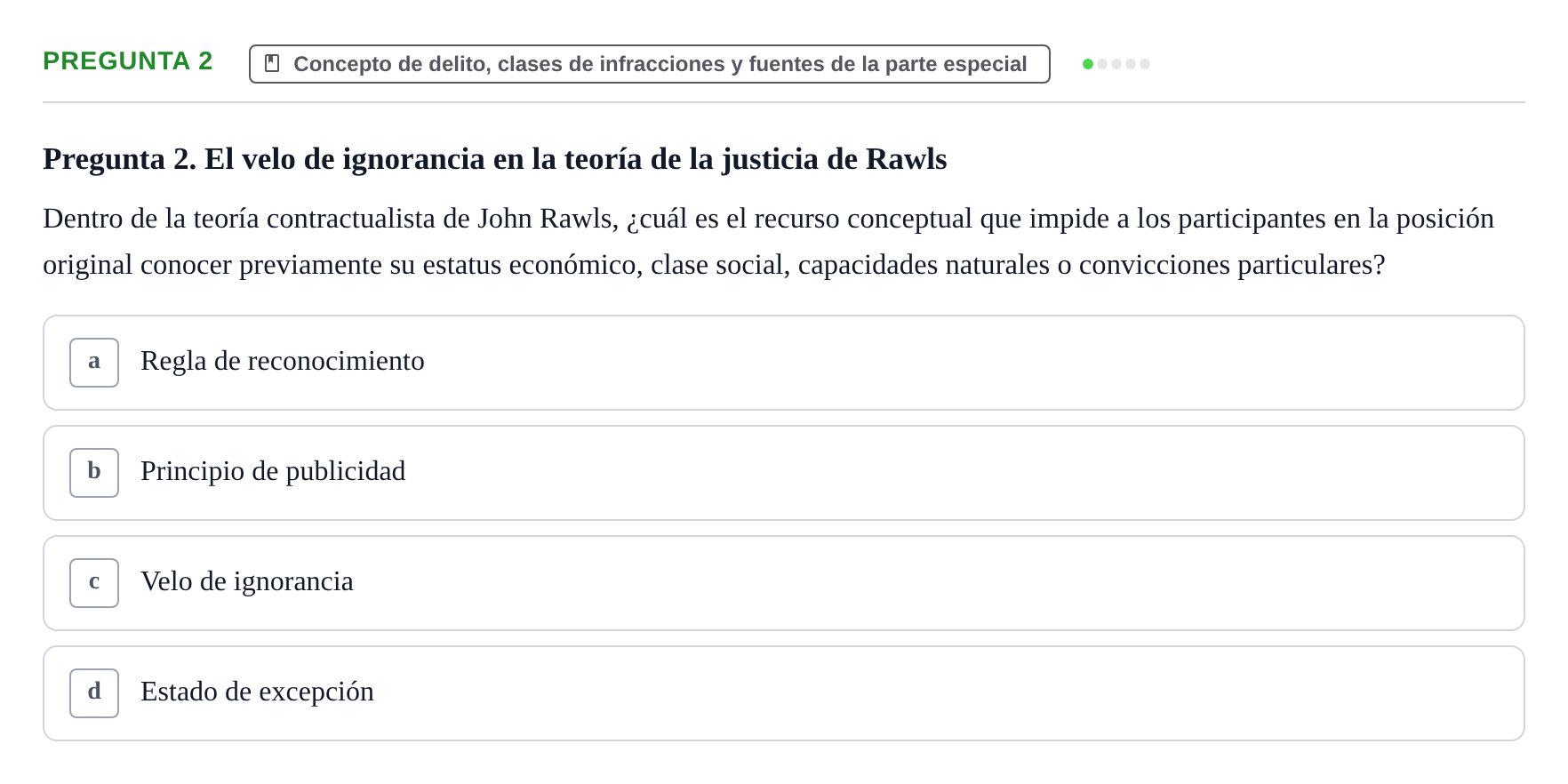 Enunciado: Pregunta 2