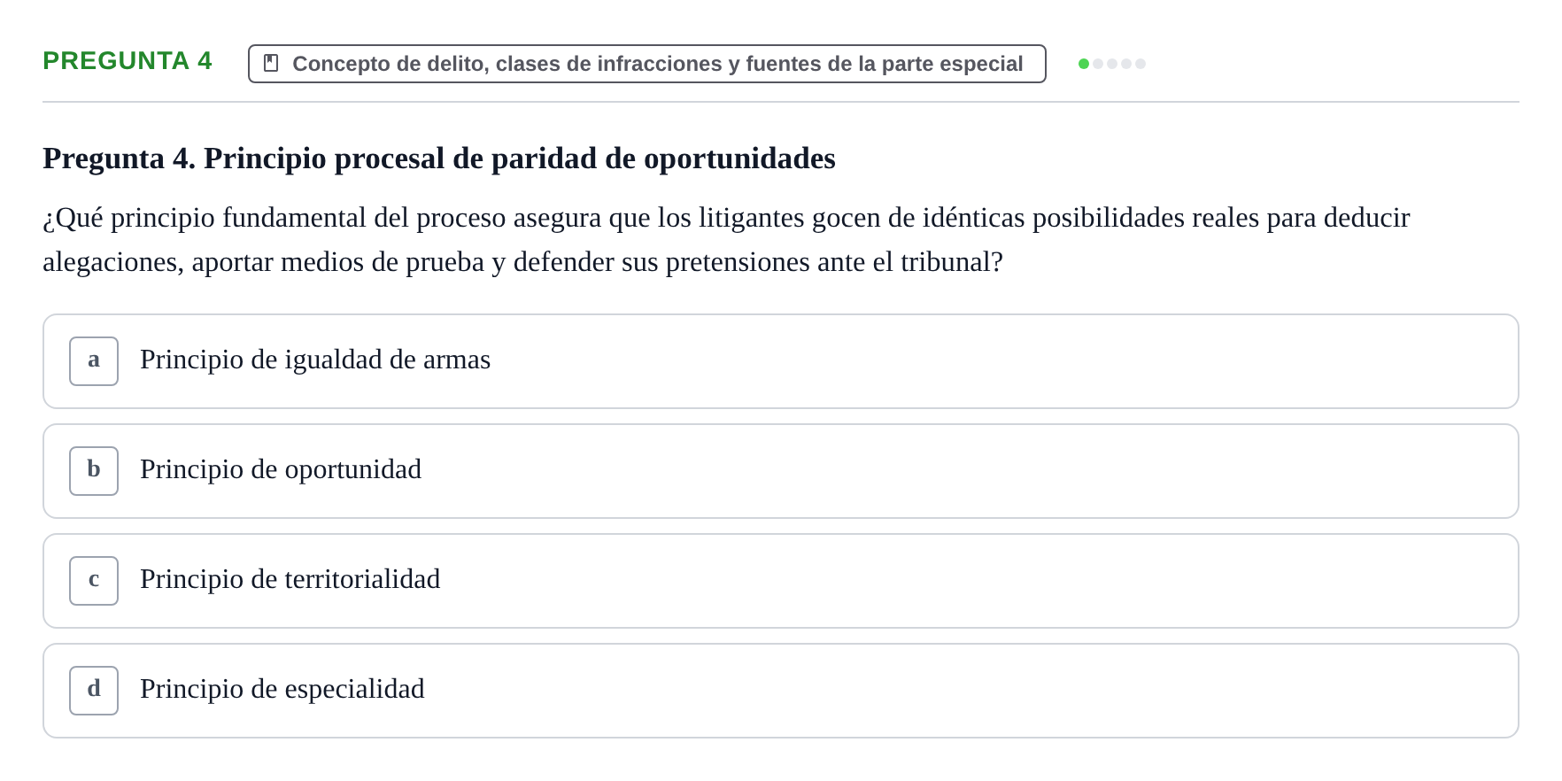Enunciado: Pregunta 4