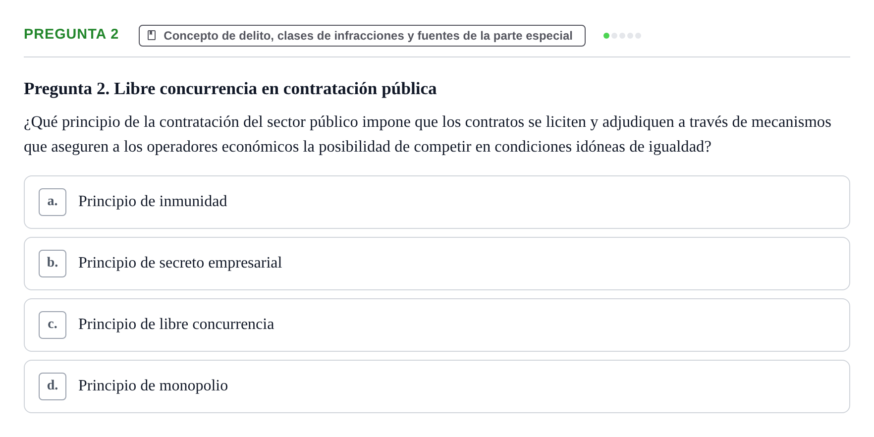 Enunciado: Pregunta 2