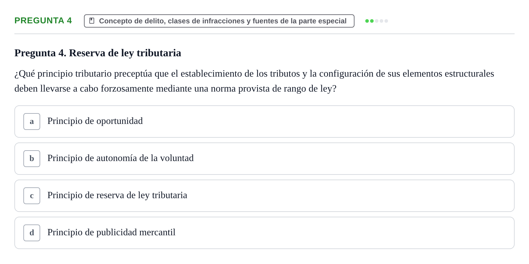 Enunciado: Pregunta 4