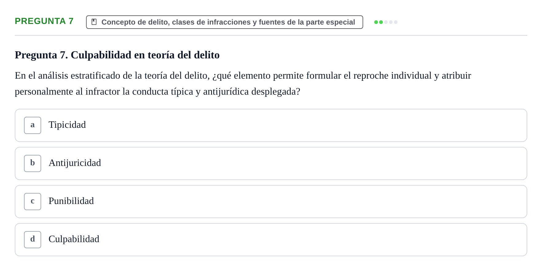 Enunciado: Pregunta 7