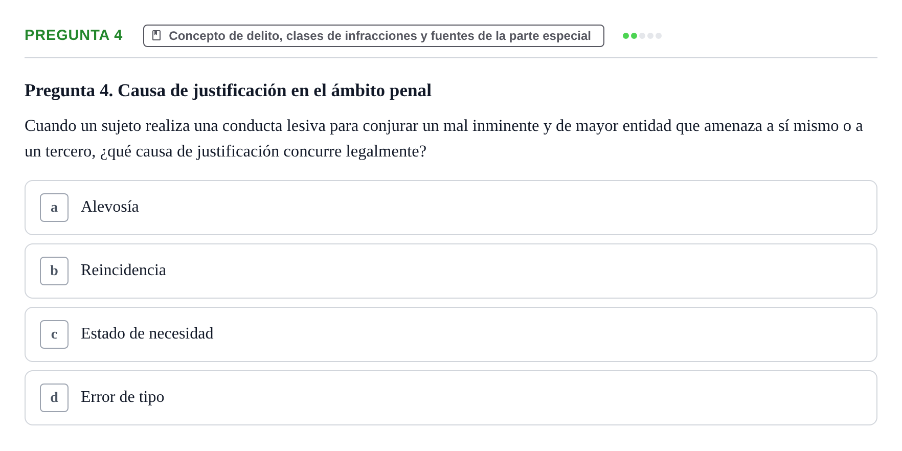 Enunciado: Pregunta 4