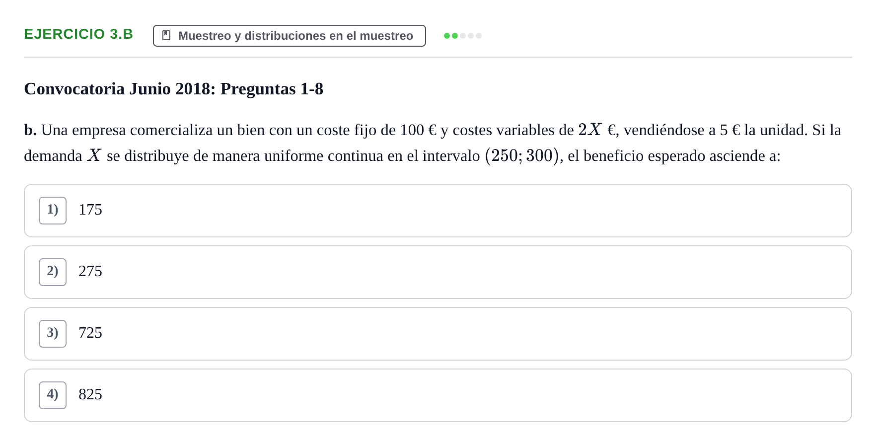 Enunciado: Ejercicio 3.b · Estadística II UB 2019