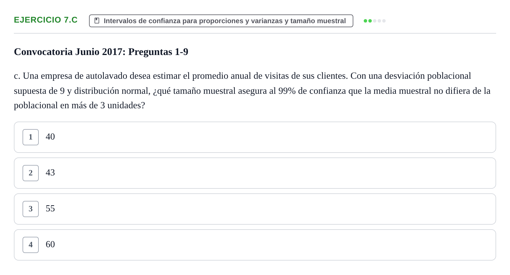 Enunciado: Ejercicio 7.c · Estadística II UB 2019