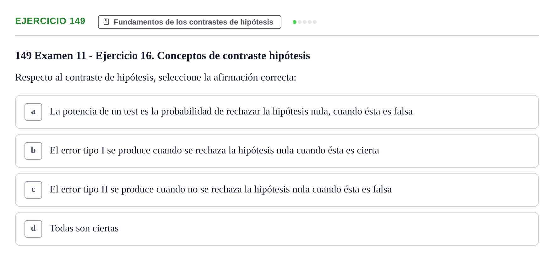 Enunciado: Problema 149 · Estadística II UB Colección de exámenes resueltos de Estadística II (Parte 1)