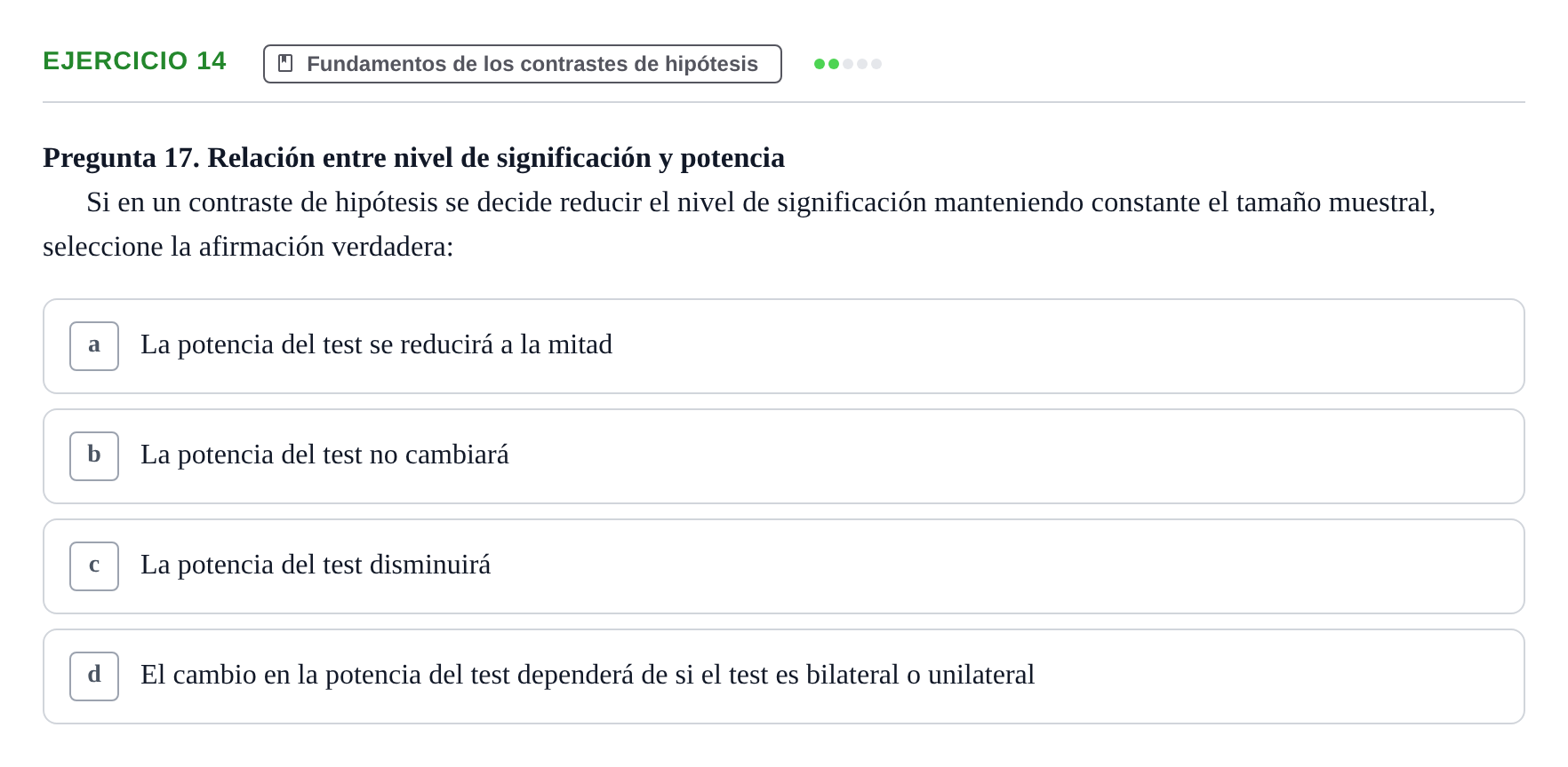 Enunciado: Problema 14 · Estadística II UB Colección de exámenes resueltos de Estadística II (Parte 1)