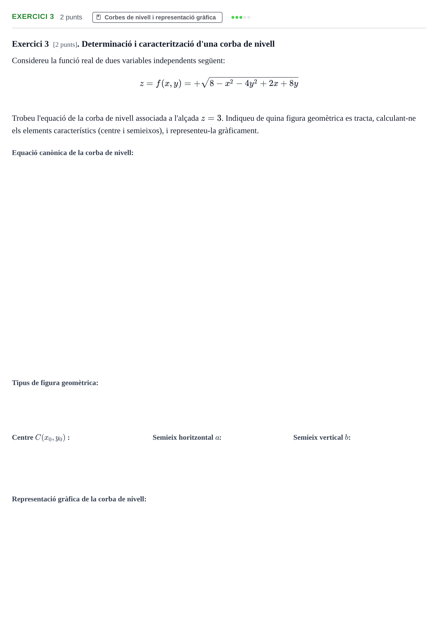 Enunciado: Problema 3 · Matemáticas II UB 2020