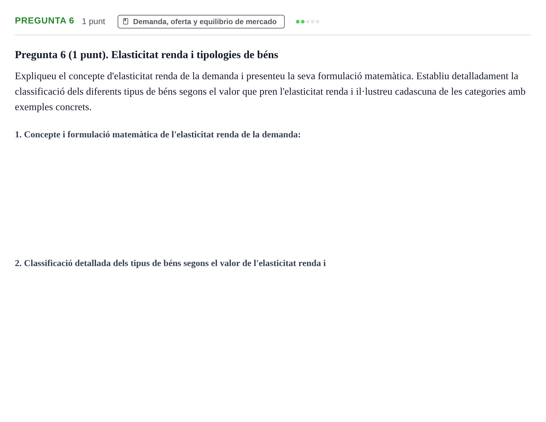 Enunciado: Pregunta 6 · Introducción a la Economía UB 2019