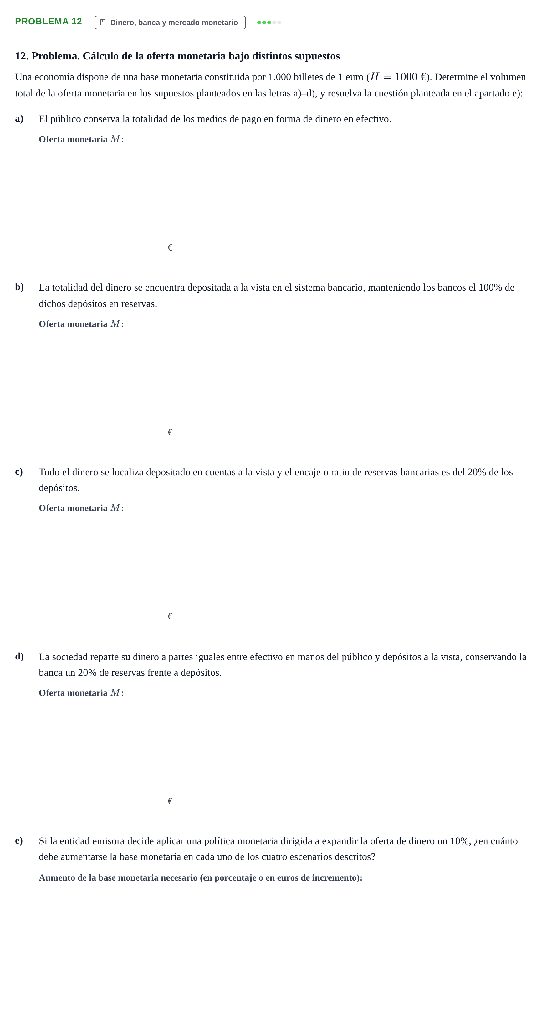 Enunciado: Problema 12 · Macroeconomía I UB 2020