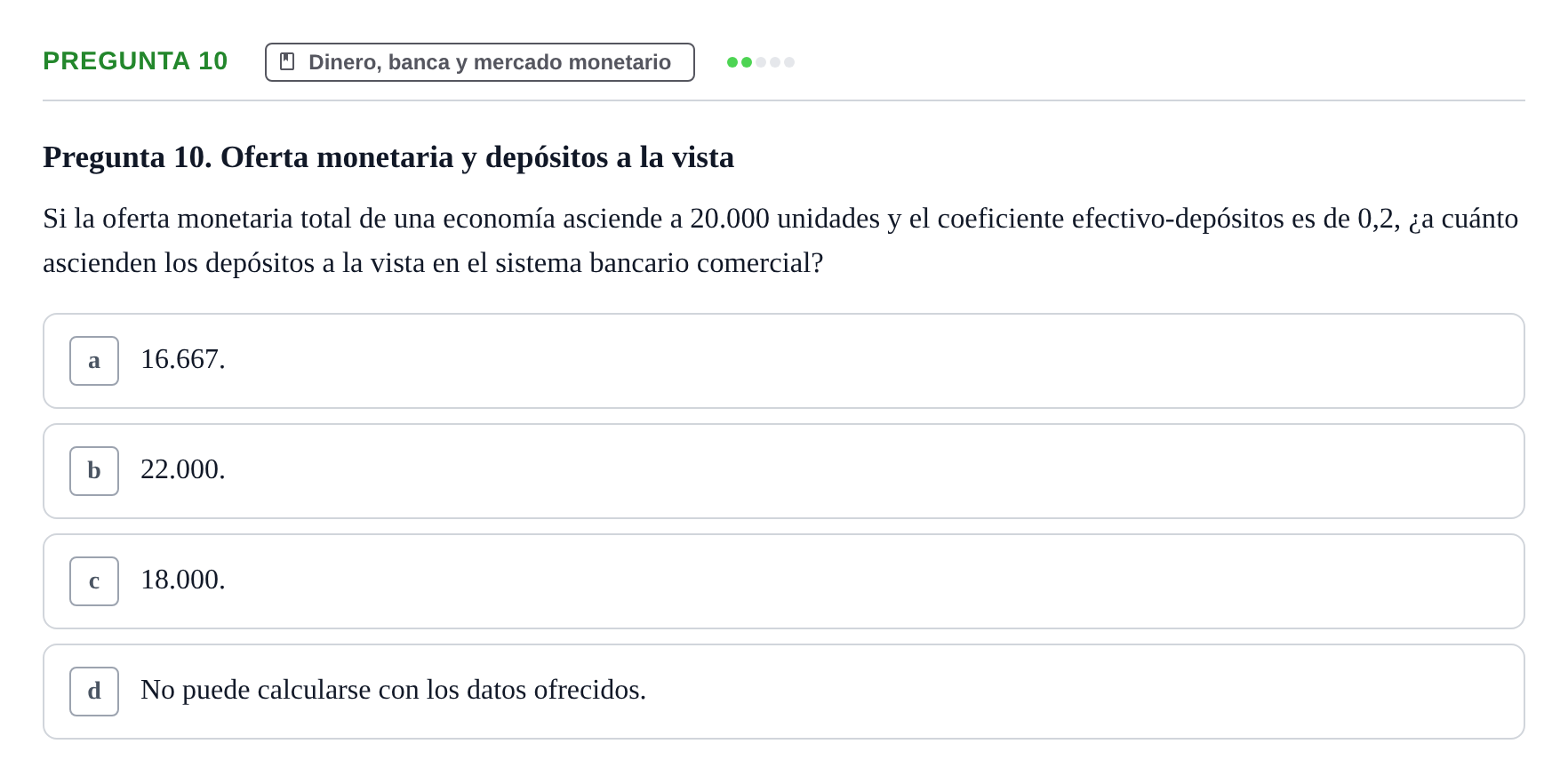 Enunciado: Pregunta 10 · Macroeconomía I UB 2013