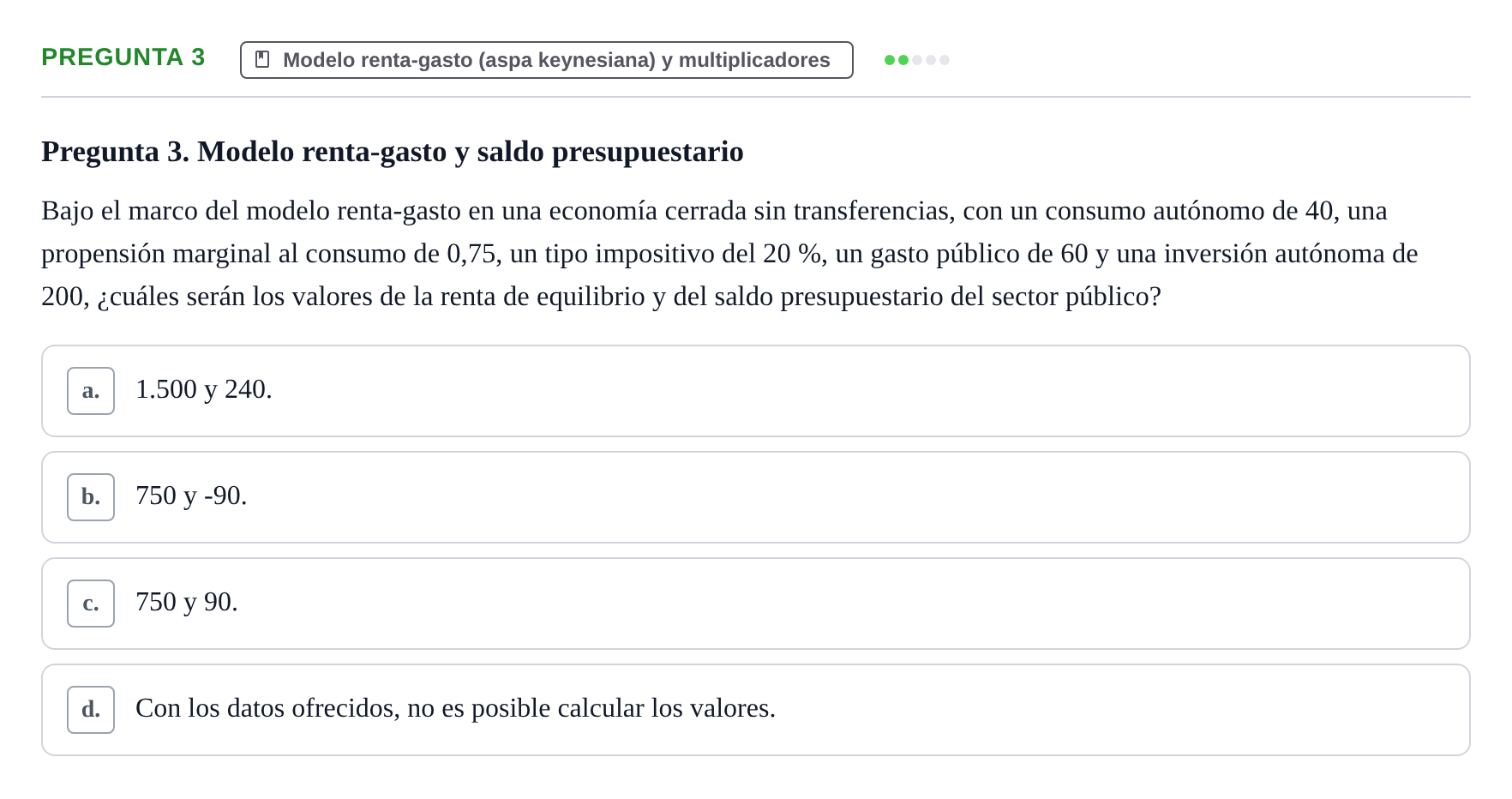 Enunciado: Pregunta 3 · Macroeconomía I UB 2013