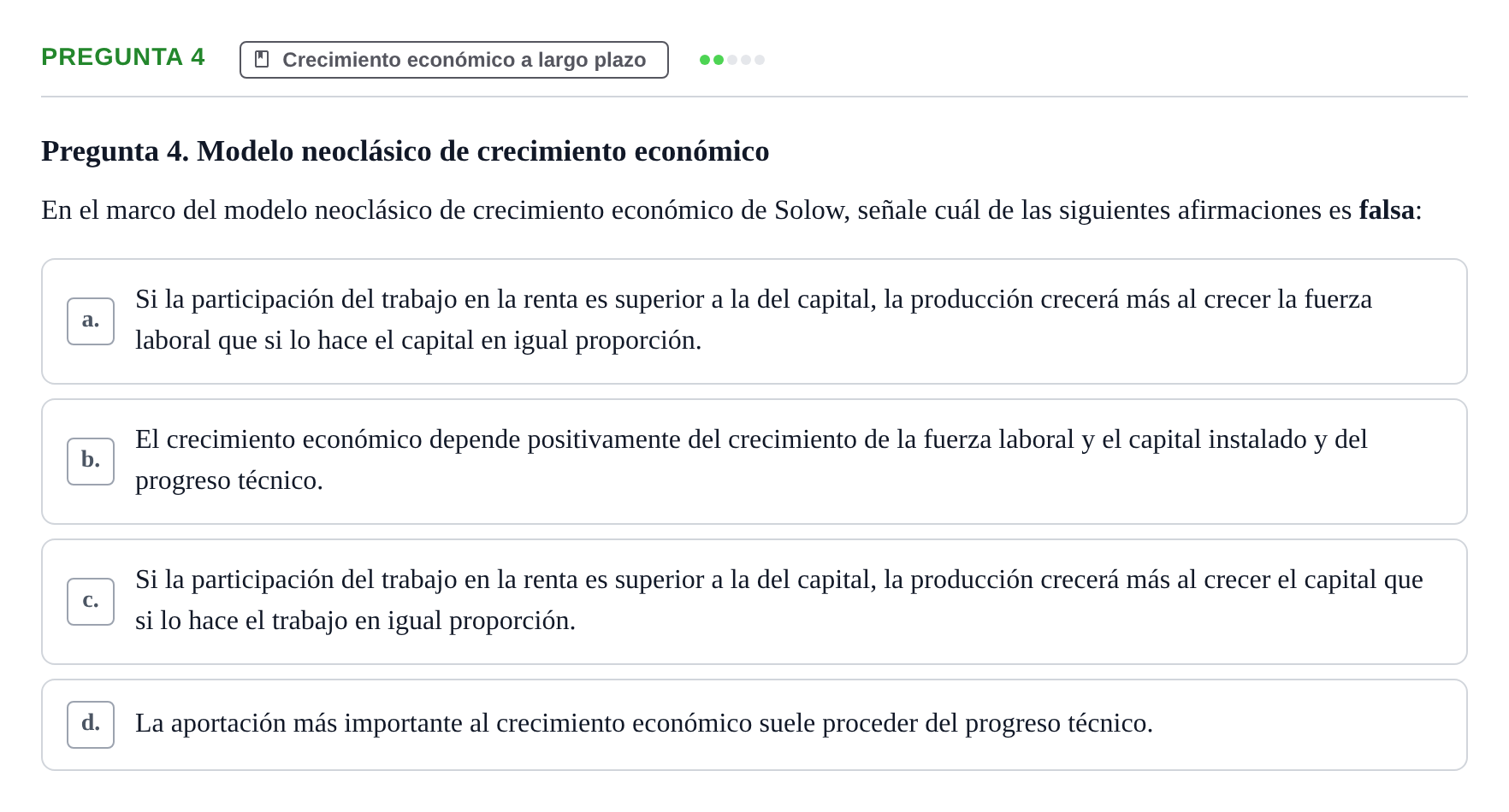 Enunciado: Pregunta 4 · Macroeconomía I UB 2013