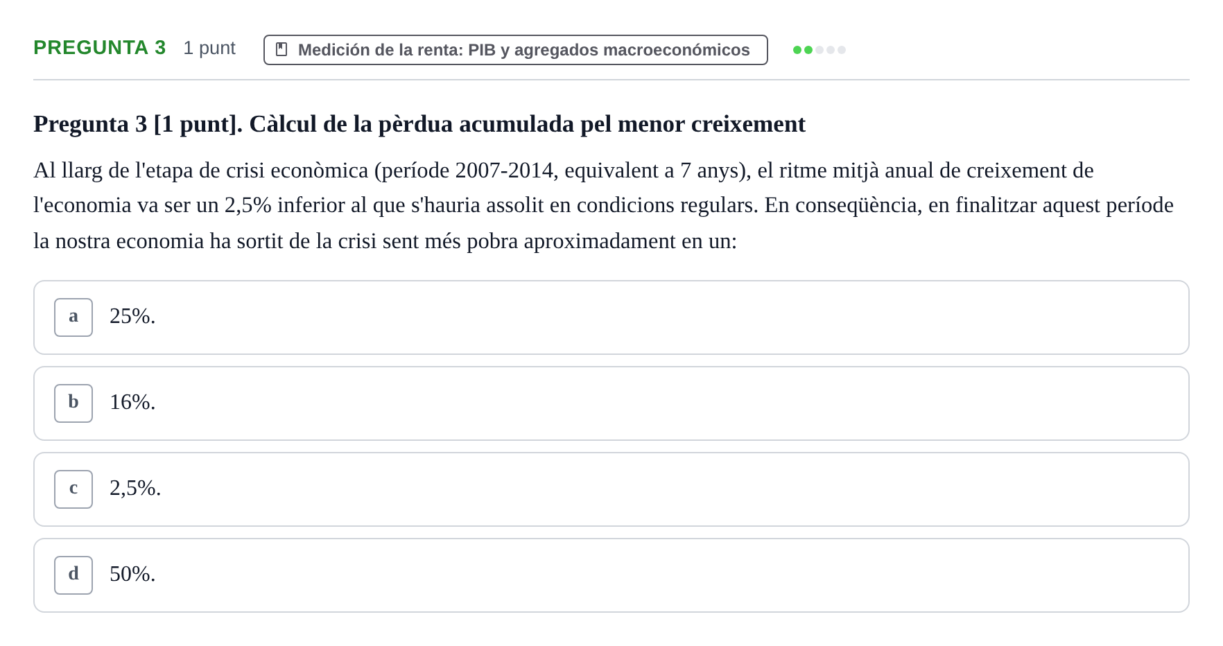 Enunciado: Pregunta 3 · Introducción a la Economía UB 2018