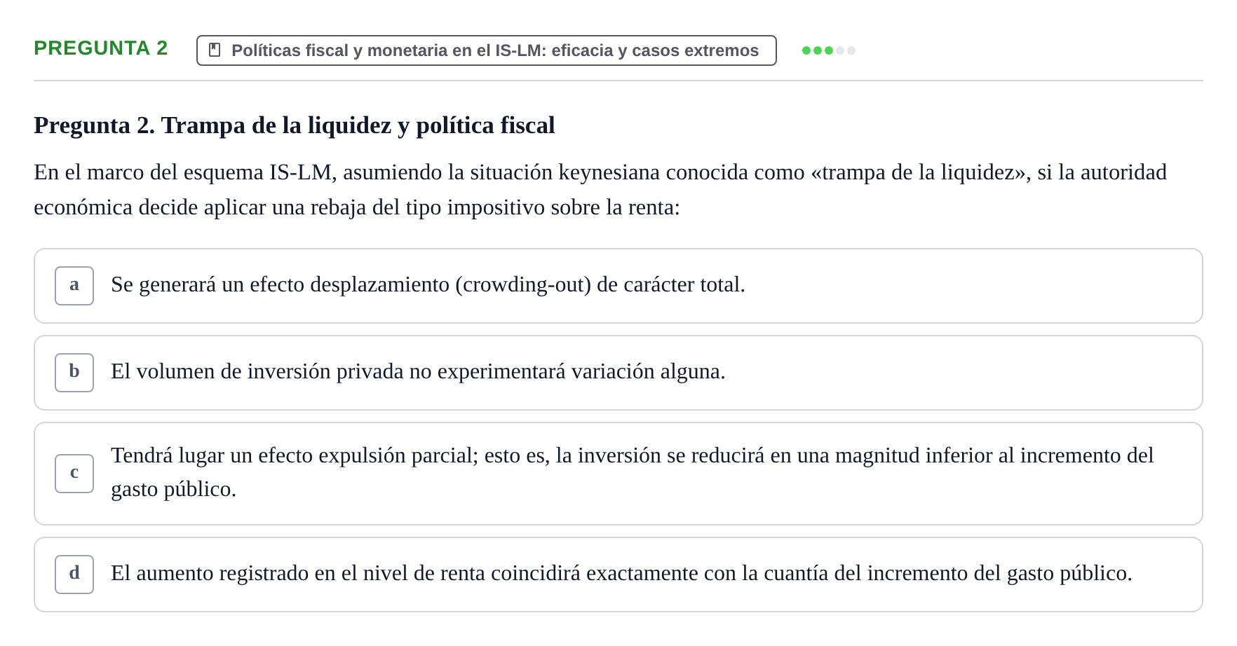 Enunciado: Pregunta 2 · Macroeconomía I UB 2014