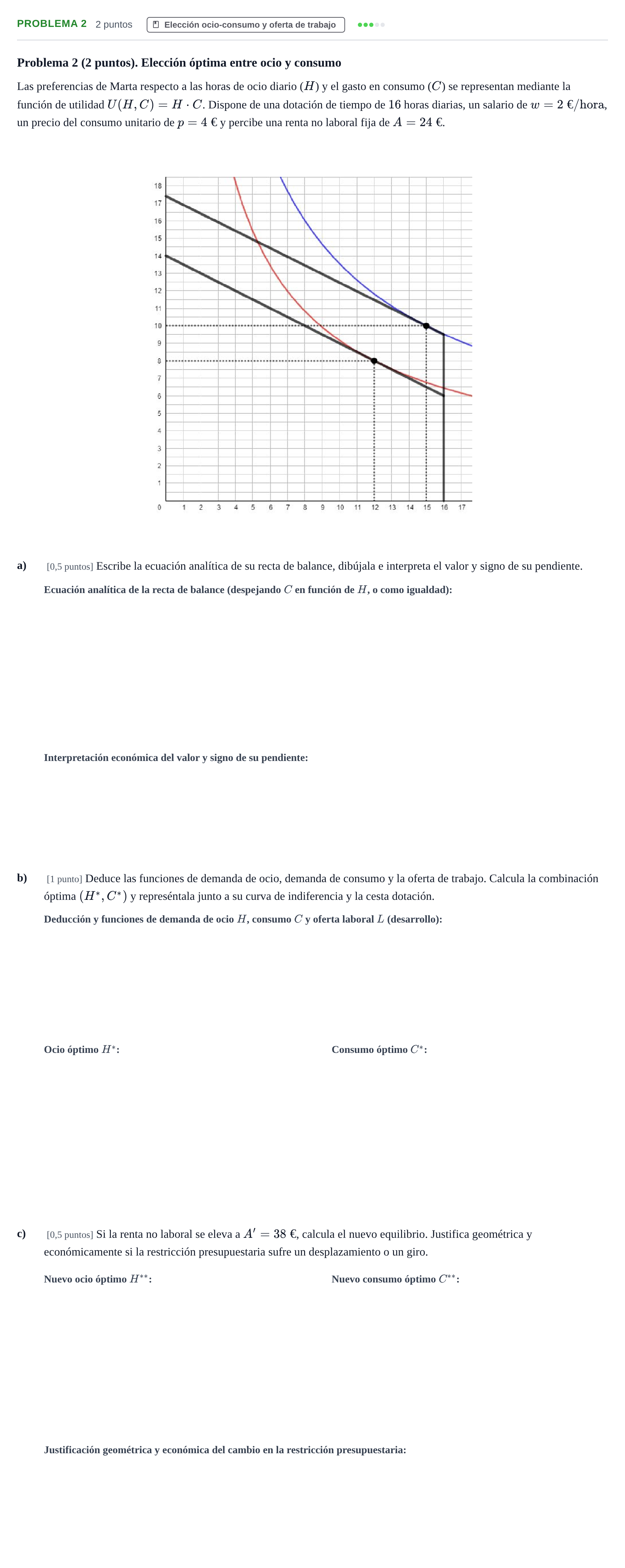 Enunciado: Problema 2 · Microeconomía II UB 2024